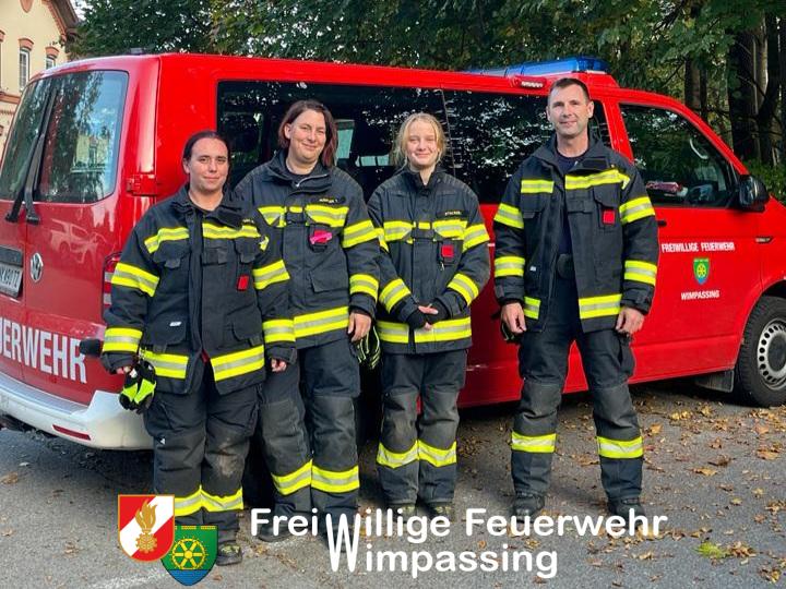 Abschluss Truppmann Freiwillige Feuerwehr Wimpassing