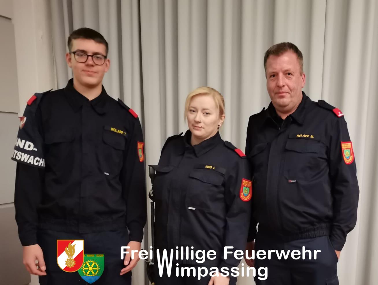 Brandsicherheitswache Freiwillige Feuerwehr Wimpassing